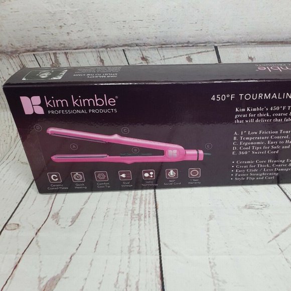 Kim Kimble Professional Pink Flat Iron main image 7